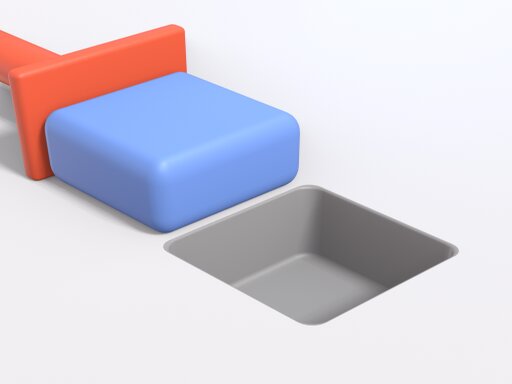 Obraz Zatlačte kocky